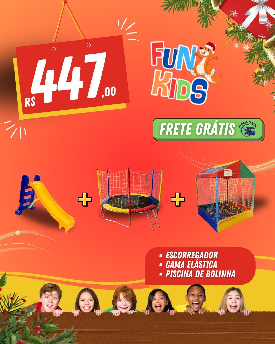 Oferta Fun Kids - 2025 com tudo!